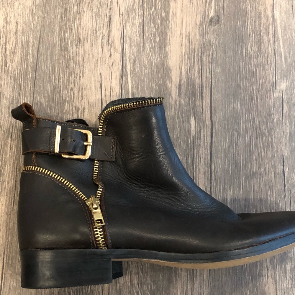 Leather Booties